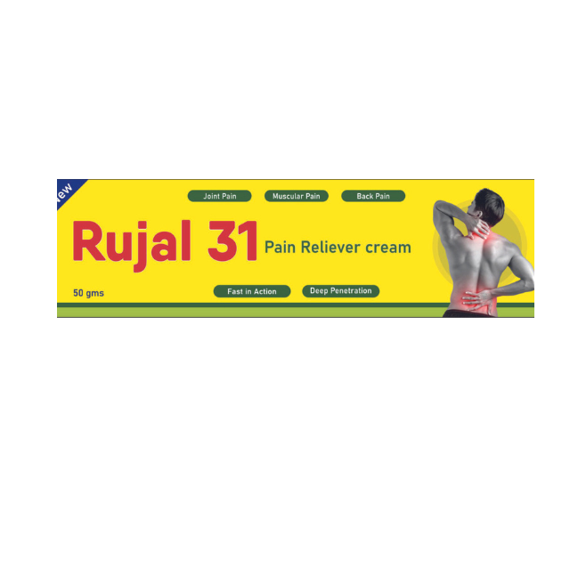 Rujal 31 pain reliever cream